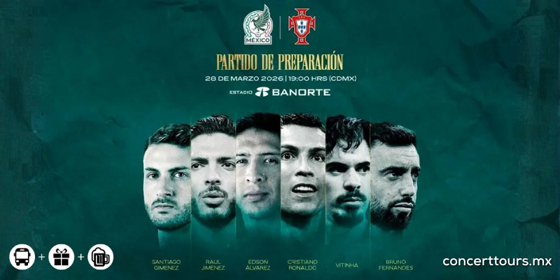 México vs Portugal.