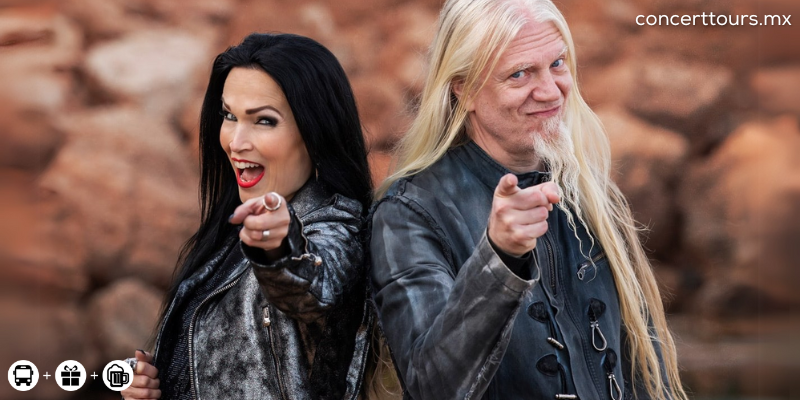 Tarja Turunen y Marko Hietala, 30 de Mayo.